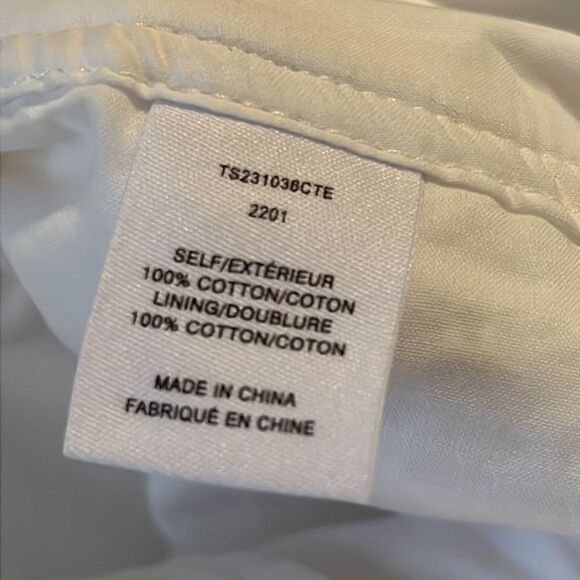 Derek Lam 10 Crosby Mila White Eyelet Cargo Utility Pants Size 8 - Picture 10 of 13